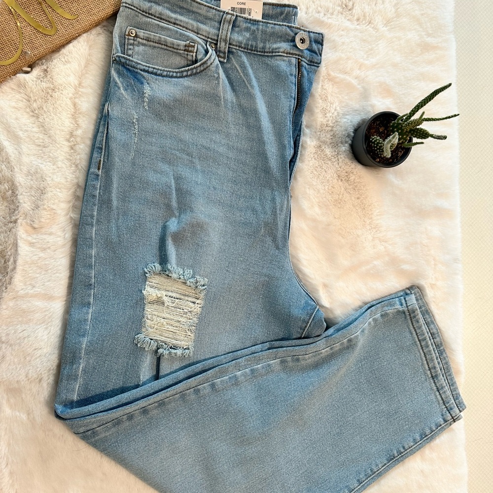 INC denim pants size 12/31 in new blue - Picture 4 of 16